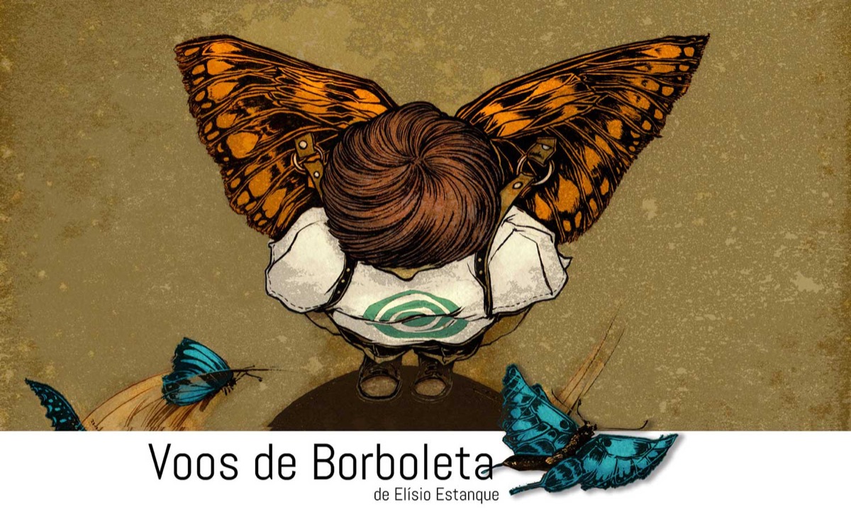 esboacar borboleta-pormenor
